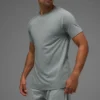 Maglietta a maniche raglan Triumph - Grigio lunare
