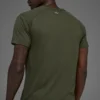 Maglietta a maniche raglan Triumph - Verde oliva