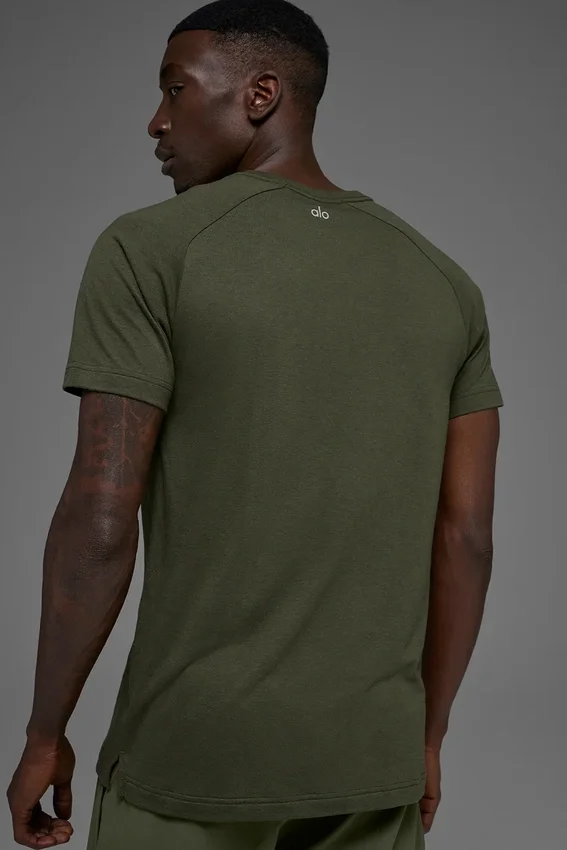Maglietta a maniche raglan Triumph - Verde oliva