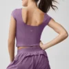 Maglietta Alosoft Back for More - Plum Kiss