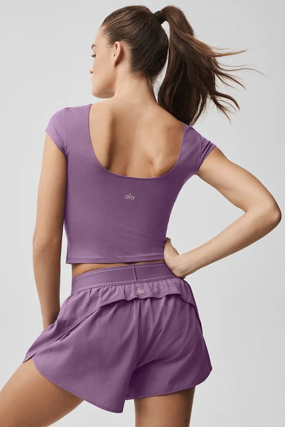Maglietta Alosoft Back for More - Plum Kiss
