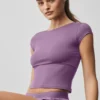 Maglietta Alosoft Back for More - Plum Kiss