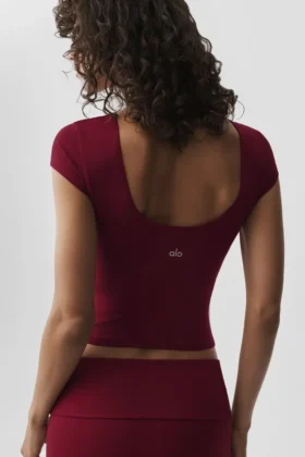 Maglietta Alosoft Back for More – Summer Romance Red