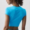 Maglietta Alosoft Finesse a maniche corte e pantaloncini - Blu azzurro