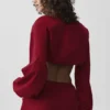 Maglietta con maniche lunghe corta in cotone Real Deal - Rosso Summer Romance