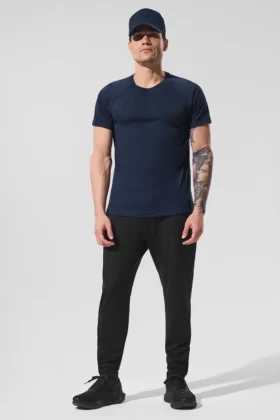 Maglietta raglan Triumph - Navy