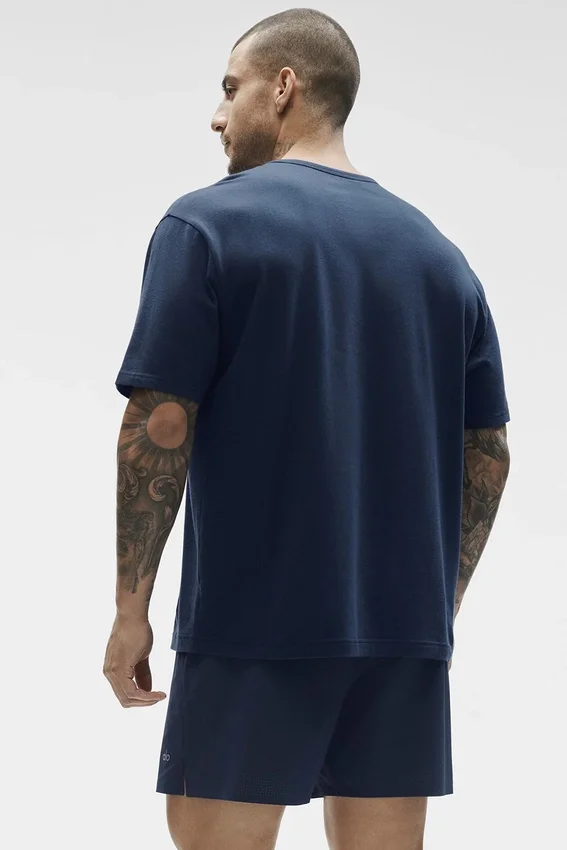 Maglietta street a maniche corte Essential - Blu navy