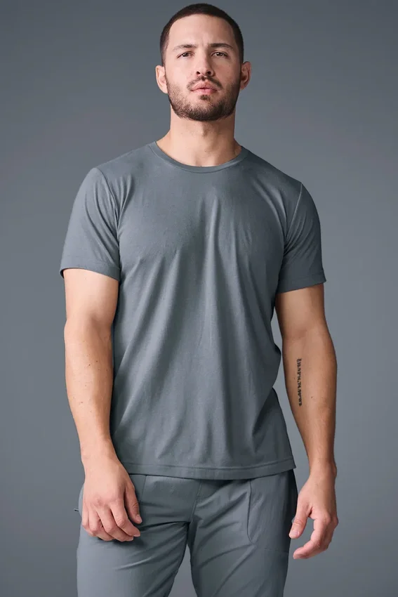 Maglietta Triumph - Grigio acciaio