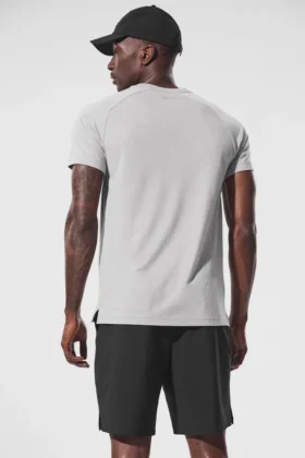 Maglietta Triumph Raglan – Grigio melange sportivo