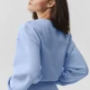 Maglione a girocollo Accolade corto - Blu Provenza chiaro