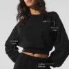 Maglione a girocollo Accolade corto - Nero