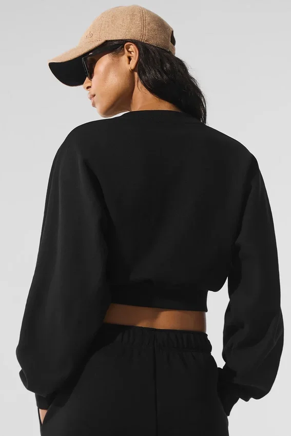 Maglione a girocollo Accolade corto - Nero