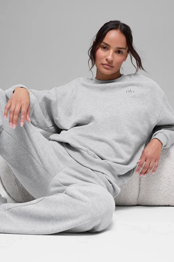 Maglione a girocollo Accolade - Grigio melange atletico