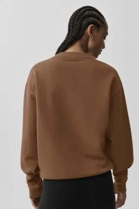 Maglione a girocollo Accolade – Marrone baciato dal sole