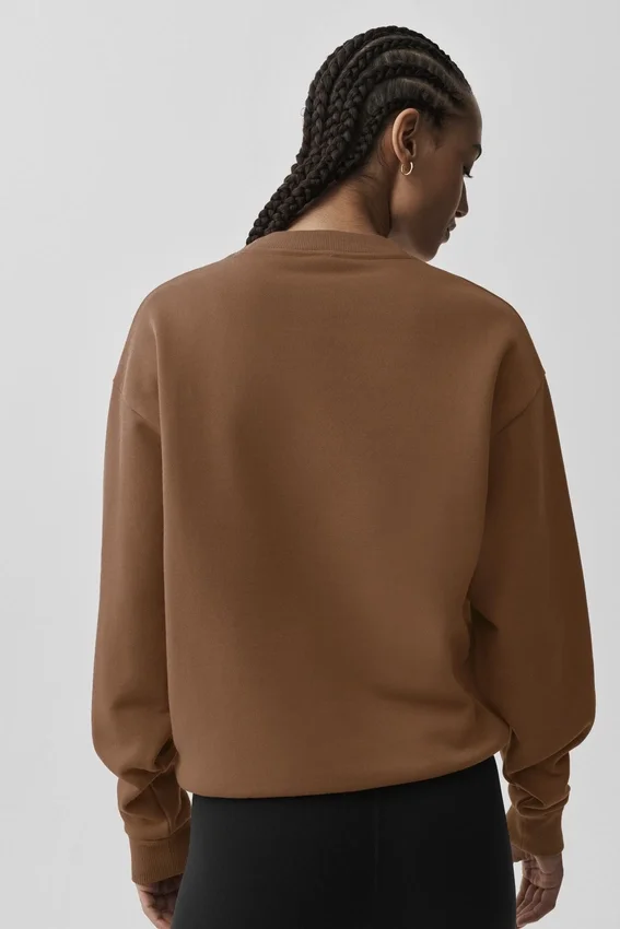 Maglione a girocollo Accolade - Marrone baciato dal sole