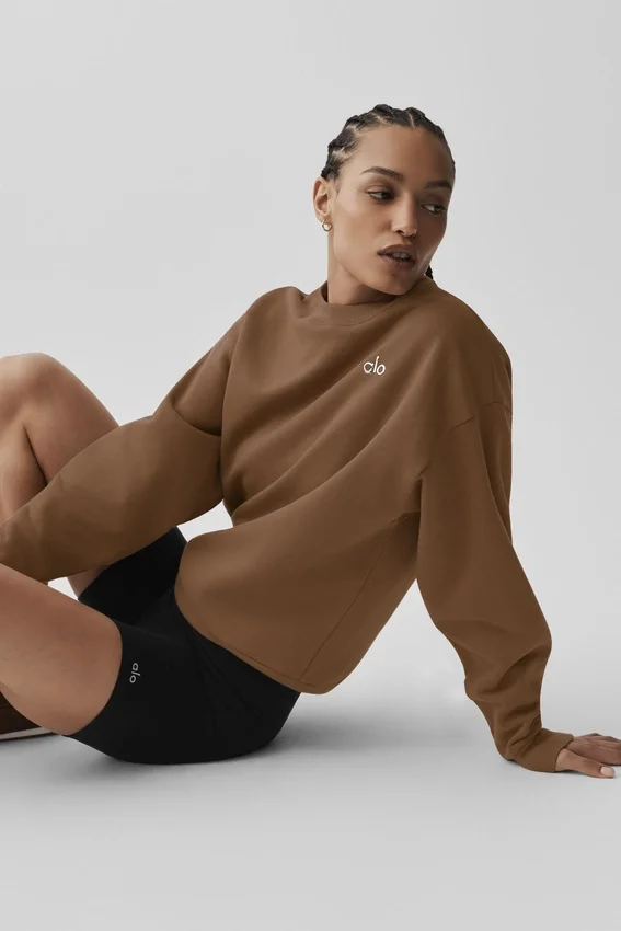 Maglione a girocollo Accolade - Marrone baciato dal sole