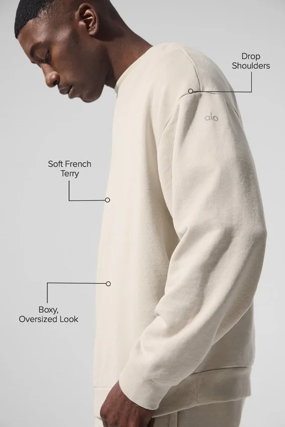 Maglione a girocollo Chill - Beige