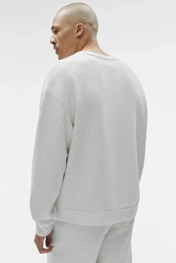 Maglione a girocollo Chill - Bianco melange