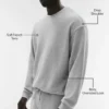 Maglione a girocollo Chill - Grigio melange atletico