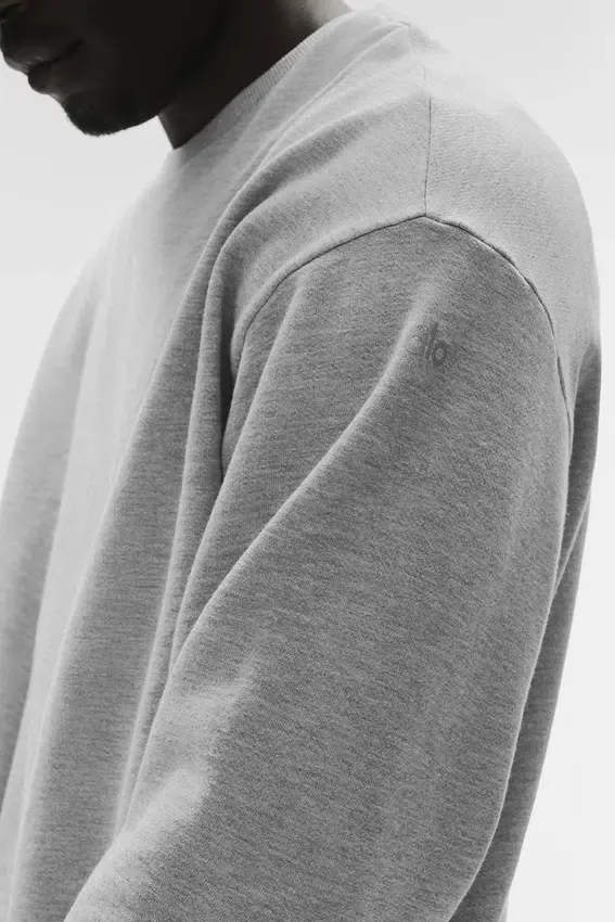 Maglione a girocollo Chill - Grigio melange atletico