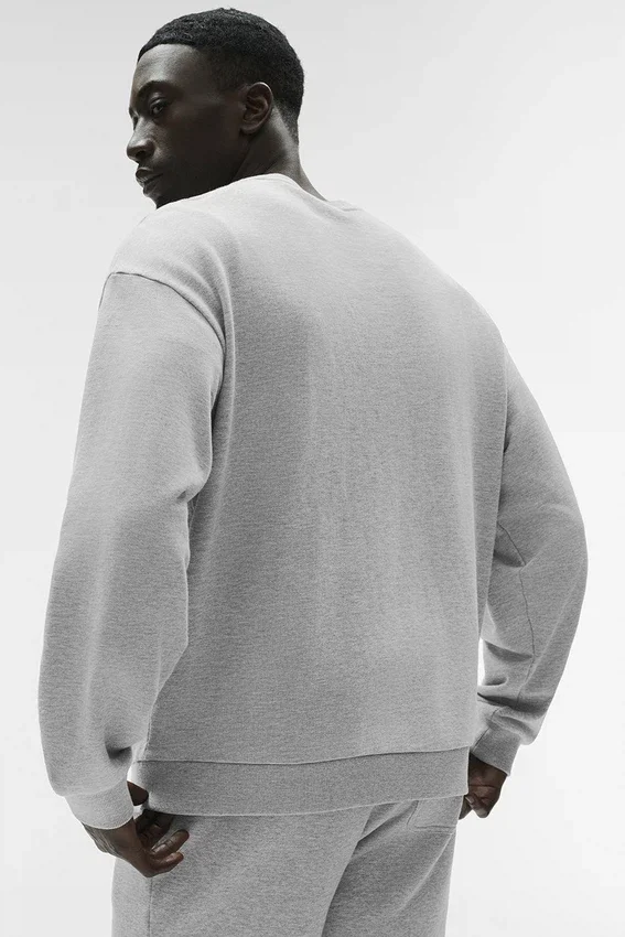 Maglione a girocollo Chill - Grigio melange atletico