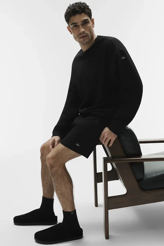 Maglione a girocollo Chill - Nero
