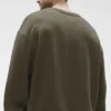 Maglione a girocollo Chill - Verde olivo