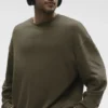Maglione a girocollo Chill - Verde olivo