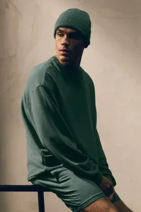 Maglione a girocollo Chill - Verde trifoglio