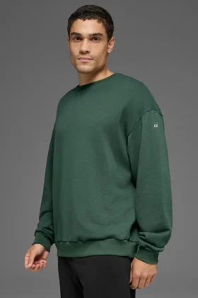 Maglione a girocollo Chill – Verde trifoglio