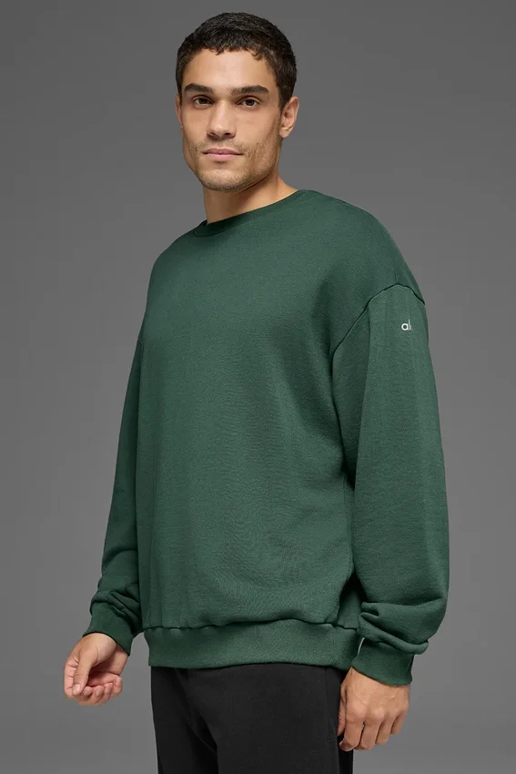 Maglione a girocollo Chill - Verde trifoglio