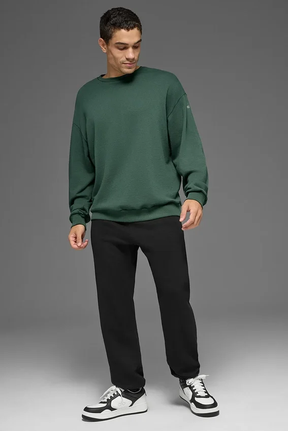 Maglione a girocollo Chill - Verde trifoglio