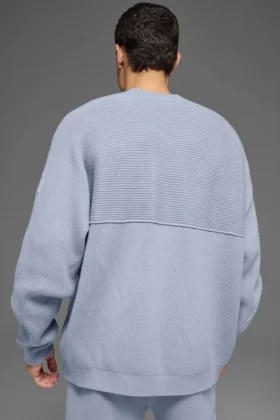 Maglione a girocollo in maglia a coste Domain Shift – Winter Frost