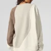 Maglione a girocollo Make Waves - Avorio/Ossa/Ghiaia