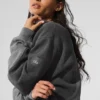Maglione a girocollo Make Waves - Grigio melange scuro sfumato