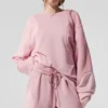 Maglione a girocollo Make Waves - Rosa tramonto sfumato