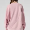 Maglione a girocollo Make Waves - Rosa tramonto sfumato
