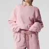 Maglione a girocollo Make Waves - Rosa tramonto sfumato