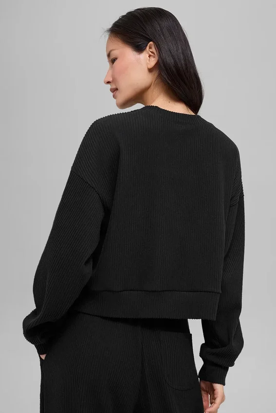 Maglione a girocollo Muse - Nero
