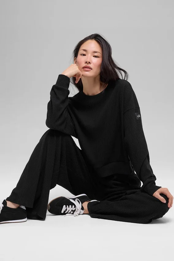Maglione a girocollo Muse - Nero