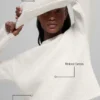 Maglione a girocollo Noble in lana e cashmere a coste - Avorio