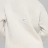 Maglione a girocollo Noble in lana e cashmere a coste - Avorio