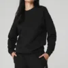 Maglione a girocollo pesante Renown - Nero