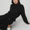 Maglione a girocollo pesante Renown - Nero