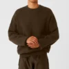Maglione a girocollo Scholar - Espresso