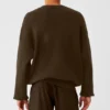Maglione a girocollo Scholar - Espresso