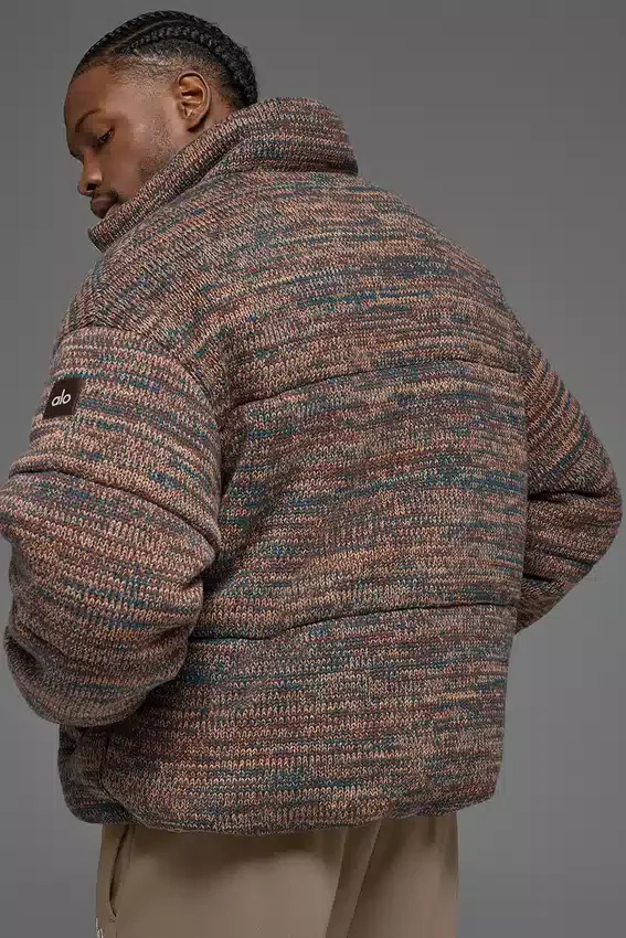 Maglione a maglia Stage - Marrone multicolore