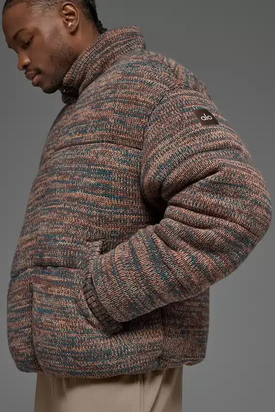 Maglione a maglia Stage - Marrone multicolore