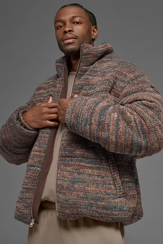 Maglione a maglia Stage - Marrone multicolore