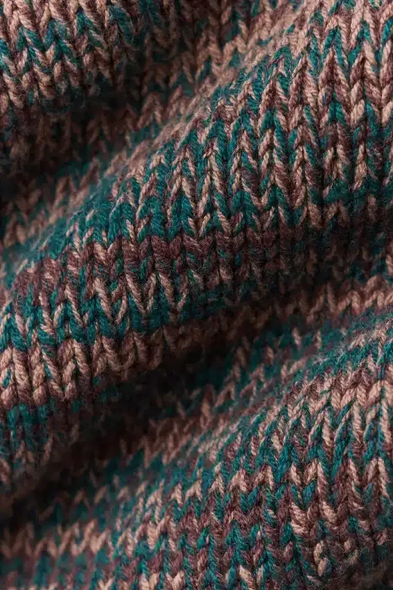 Maglione a maglia Stage - Marrone multicolore